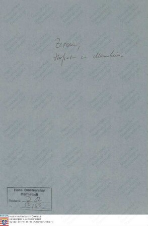 Zeroni, (N.N.), Hofrat in Mannheim