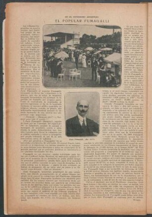 El popular Fumagalli : En el Hipódromo Argentino