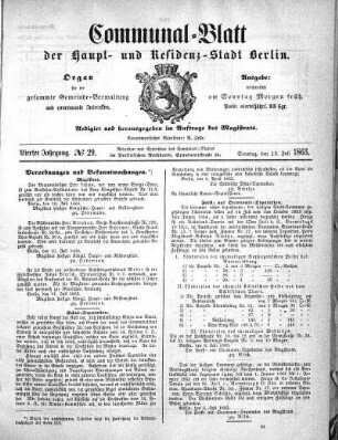 1863,29: No. 29, 19. Juli 1863