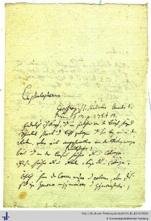 Nachlass L. Oken (NL 45/E510)