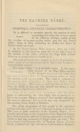Chapter I. - Physical characteristics