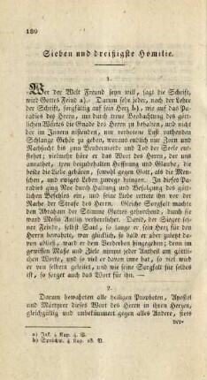 Sieben und dreißigste Homilie