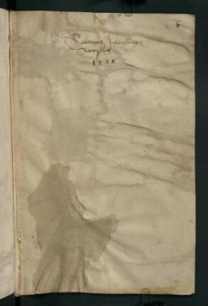 Statuta facultatis artistice, 1488 [bzw. erste Statuten 1477 mit Zusätzen 1488]