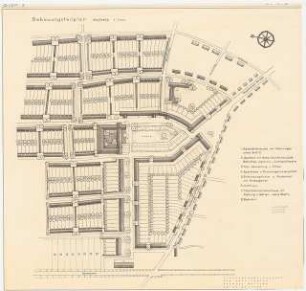 Bebauungsplan von Köln-Vogelsang: Lageplan 1:1000