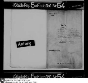 Memoriale und Verordnungen zu Angelegenheiten der Donatare (Neubelehnten)