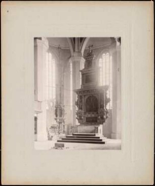 Domkirche St. Marien, Fürstenwalde/Spree: Altar