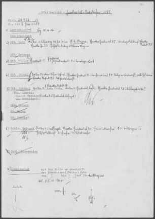 Gnadental-Neunkirchen: Visitationsberichte mit Pfarrberichten 1956