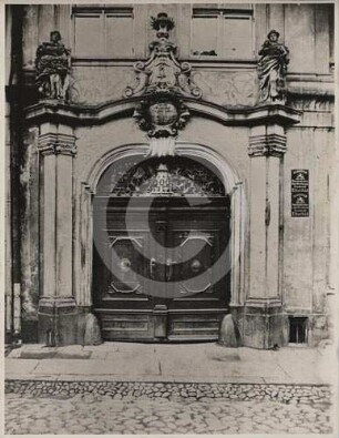 Portal des Bürgerhauses Markt 6 in Bunzlau