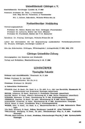 Göttinger Universitäts-Zeitung
