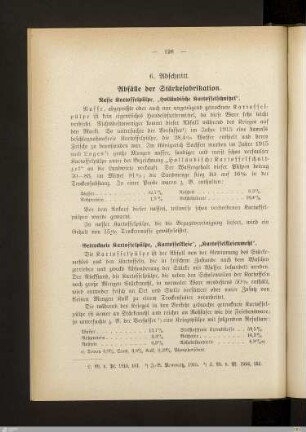 6. Abfälle der Stärkefabrikation