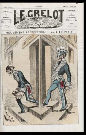 Mouvement préfectoral, par A. Le Petit