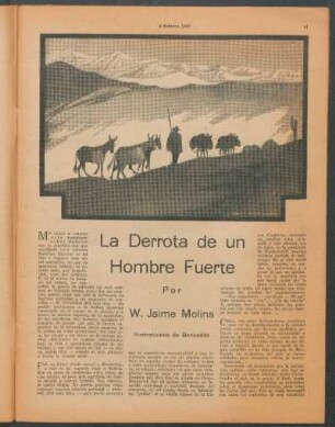 La derrota de un hombre fuerte