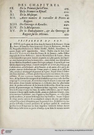 Privilège du Roi