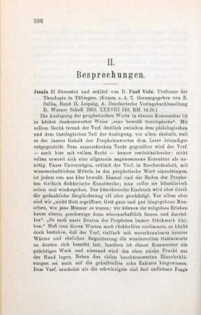 Besprechungen