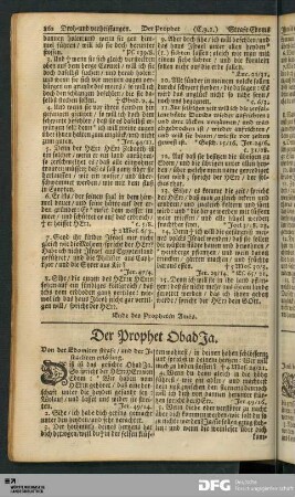 Der Prophet ObadJa.