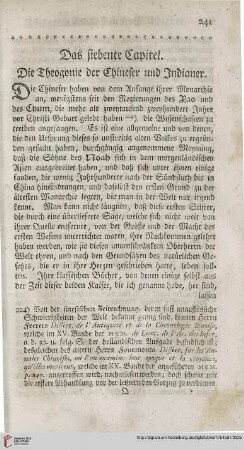 Das siebente Capitel