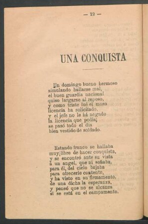 Una conquista