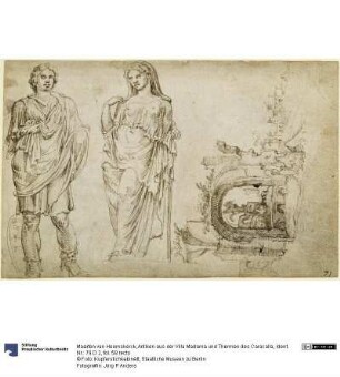 Antiken aus der Villa Madama und Thermen des Caracalla