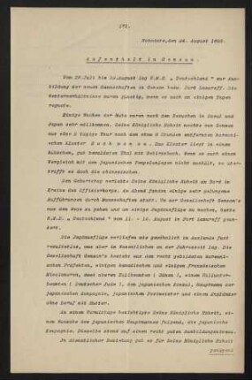Aufenthalt in Gensan vom 24.08.1899 (171)
