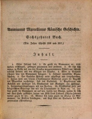 Ammianus Marcellinus Römische Geschichte, 2
