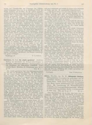 206-208 [Rezension] Köhler, W., Bibliographia Brentiana