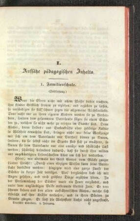 Familienschule : (Fortsetzung)