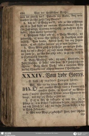 XXXIV. Vom Lobe Gottes