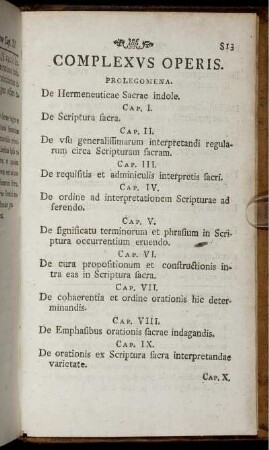 Complexus Operis.