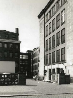 Dresden-Südvorstadt, Zwickauer Straße 46. Fabrikgebäude (um 1930). Hauptgebäude