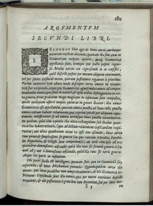 Argumentum Secundi Libri.
