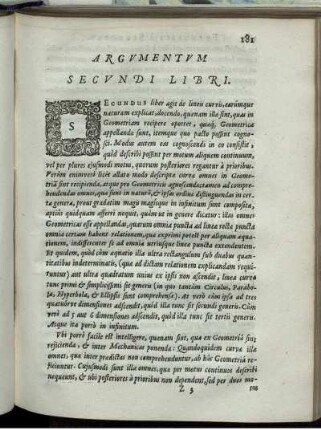 Argumentum Secundi Libri.