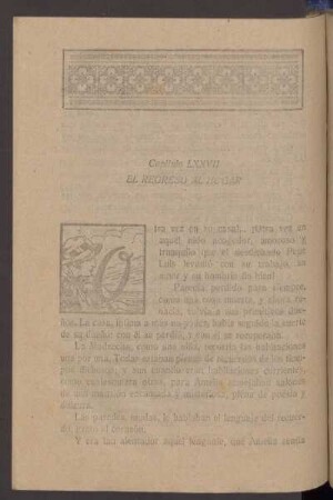 Capítulo LXXVII - El regreso al hogar