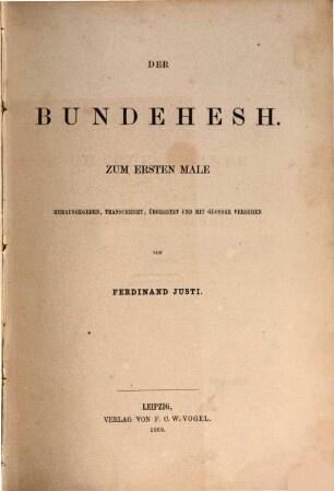 Der Bundehesh