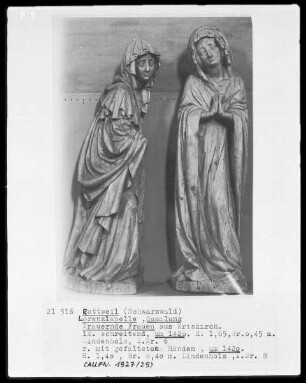Maria Magdalena einer Grablegung