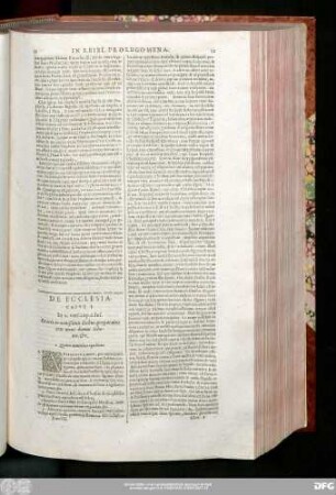 De Ecclesia. Caput I.