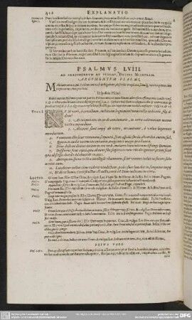 Psalmus LVIII