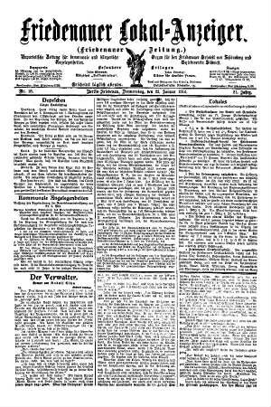 Nr. 18, 22.01.1914