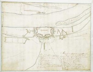 WHK 11 Spanischer Sukzessionskrieg 1701-1713 bis zum Frieden von Rastatt: Plan der Belagerung von Kaiserswerth 1702