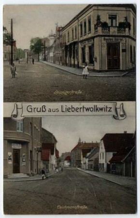 Gruß aus Liebertwolkwitz : Leipzigerstraße