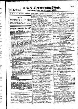 844. Ausgabe. Donnerstag, 30. Dezember 1915