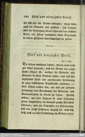 Fünf und vierzigster Brief