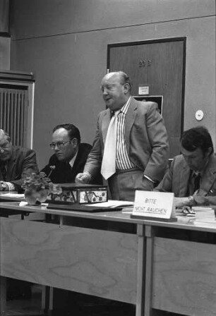 Verabschiedung des ehemaligen Ortschaftsrats-Mitglieds von Grötzingen Felix Mössinger (Freie Wählervereinigung)