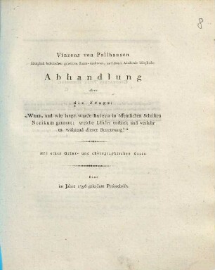 Wann, und wie lange wurde Baiern in öffentlichen Schriften Noricum genannt, welche Länder enthielt und verlohr es während dieser Benennung?