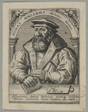 Bildnis des Iosias Simlerus