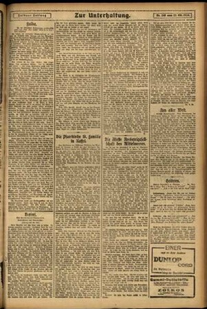 Zweite Ausgabe vom Donnerstag, den 23. Oktober 1924.