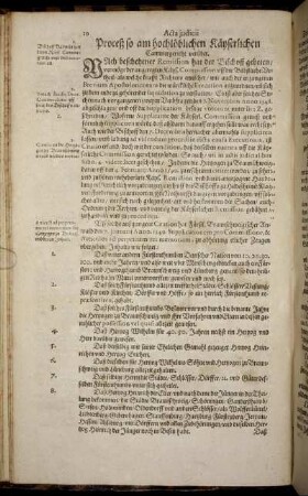 Acta judicii Proceß so am hochlöblichen Käyserlichen Cammergericht verübet.