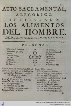 Los Alimentos del Hombre.