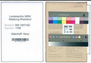 Entnazifizierung Hans Aldenhoff , geb. 04.04.1911 (Geschaeftsinhaber)