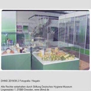 Hausausstellung - Raum 7 - "Gesund leben - richtig essen - nicht rauchen"