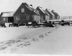 Autobahnmeisterei Ulm-Dornstadt Schneepflüge